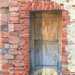 Dog in Doorway
